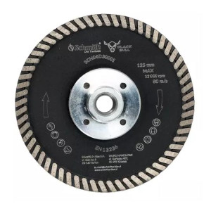 Tarcza szlif-tnąca dwustr. TURBO 125XM14 BLACKBULL